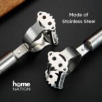 2-in-1 Stainless Steel Julienne Vegetable Peeler | Dual Blade Fruit & Veggie Slicer, Shredder & Grater for Potatoes, Carrots, Cucumbers - Image 5