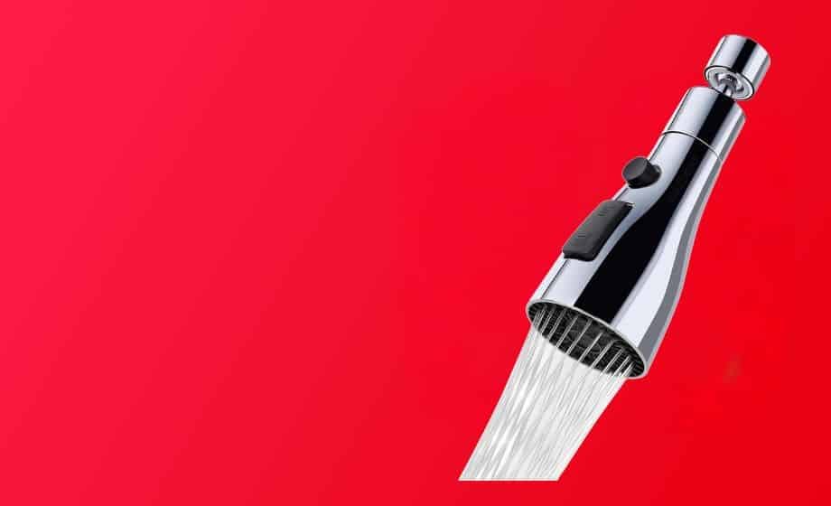 Flexible Tap Extender for Kitchen Sink