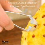 Steel Pineapple Corer - Stainless Steel Pineapple Eye Remover Tool - Pineapple Eye Peeler - Image 2