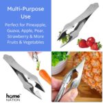 Steel Pineapple Corer - Stainless Steel Pineapple Eye Remover Tool - Pineapple Eye Peeler - Image 4