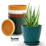 Round Flower Pots for Home Planters (1)