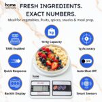 Digital Kitchen Scale SF-400 10kg | Food Weight Machine for Home, Baking & Cooking | High Precision Scale with Tare & LCD Display - Image 2