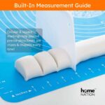 Silicone Kneading Mat for Chapati, Roti & Dough – Non-Stick Atta Kneading Mat, Food Grade Rolling Mat for Kitchen, Pastry & Fondant (50×40 cm, Multicolor) - Image 3