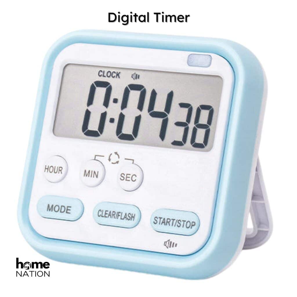 Digital Study and Kitchen Timer - Kitchen Timer Digital Countdown - Stopwatch Timer (1)