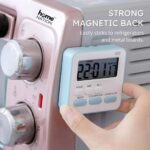 Digital Study & Kitchen Timer with LCD Display, Stopwatch, Countdown, Loud Alarm, Magnetic Back & Flashing Light for Cooking, Students, Gym & Home Use - Image 4