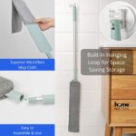 Gap Dust Cleaner | Microfiber Extendable Duster for Bed, Sofa, Ceiling & Under Furniture | Washable Retractable Cleaning Brush with Long Stainless Steel Handle for Tight Spaces - Image 3