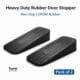 Heavy Rubber Duty Door Stopper Pack of 2