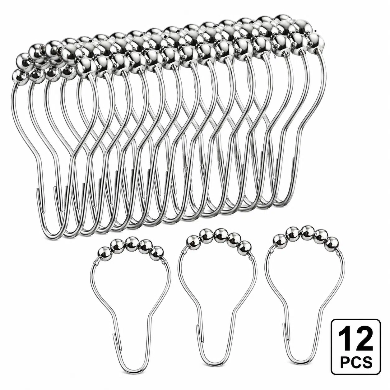 shower curtain hooks